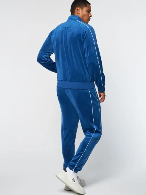 Clearance Lioni Velour Track Jacket Archivio- Limoges Tracksuits