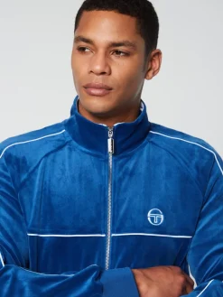 Clearance Lioni Velour Track Jacket Archivio- Limoges Tracksuits
