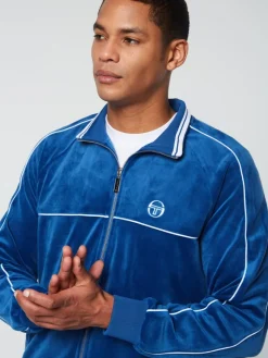 Clearance Lioni Velour Track Jacket Archivio- Limoges Tracksuits