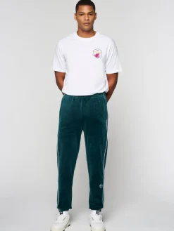 Sale Lioni Velour Track Pant- Botanical Garden Pants And Sweatpants