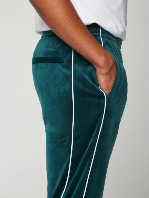 Sale Lioni Velour Track Pant- Botanical Garden Pants And Sweatpants