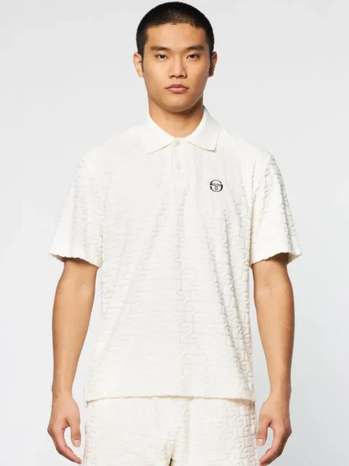 Hot Livata Monogram Polo- Gardenia Polos