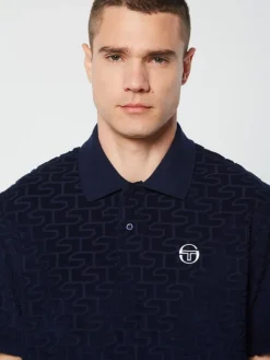 Sale Livata Monogram Polo- Maritime Blue View All