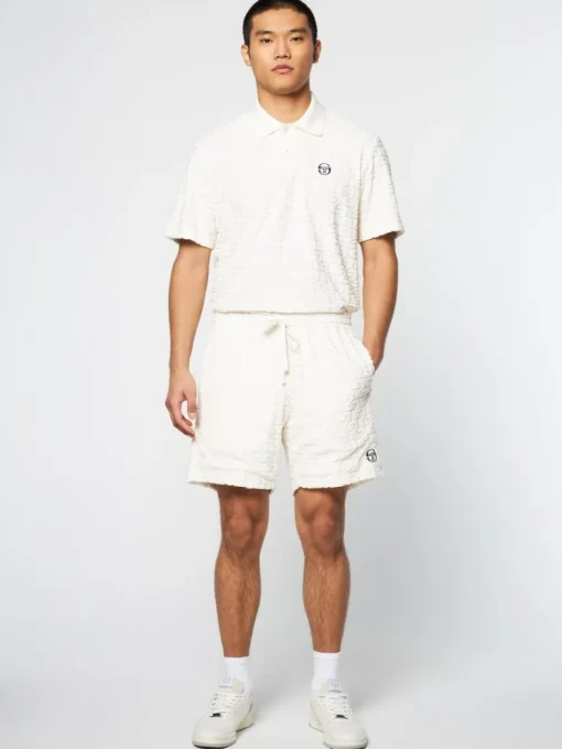 Outlet Livata Monogram Short- Gardenia Shorts And Swim