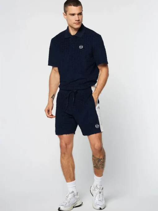 Outlet Livata Monogram Short- Maritime Blue Matching Separates