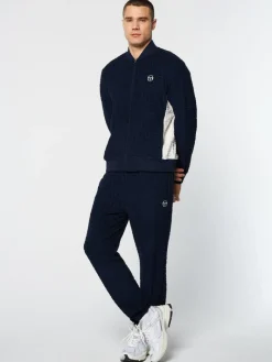 Outlet Livata Monogram Track Jacket- Maritime Blue Tracksuits