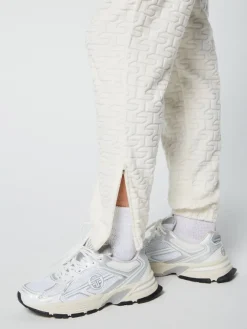 Best Livata Monogram Track Pant- Gardenia Pants And Sweatpants