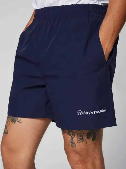 Best Merlata Water-Reactive Swim Short- Maritime Blue Nylon