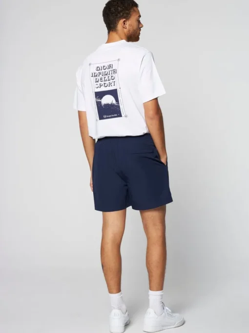 New Merlata Water-Reactive Swim Short- Maritime Blue View All