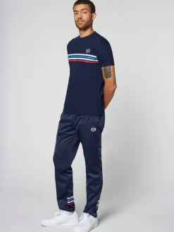 Outlet New Melfi Short Sleeve T-Shirt Archivio- Maritime Blue T-Shirts