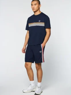 Outlet New Melfi T-Shirt- Maritime Blue/ White The Essentials
