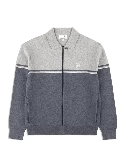 Fashion Nostra Track Jacket- Dark Grey/ Melange Jackets