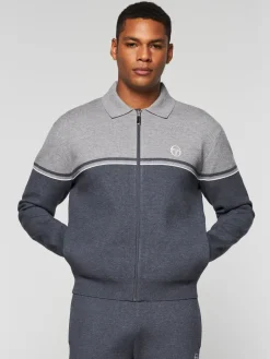 Fashion Nostra Track Jacket- Dark Grey/ Melange Jackets