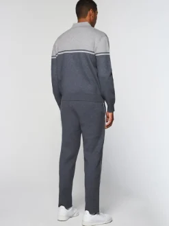 Fashion Nostra Track Jacket- Dark Grey/ Melange Jackets