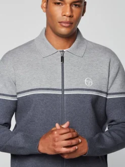 Fashion Nostra Track Jacket- Dark Grey/ Melange Jackets