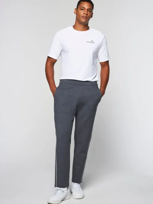 Online Nostra Track Pant- Dark Grey/ Melange Pants And Sweatpants