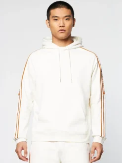 Online Pereto Tape Hoodie- Gardenia Matching Separates