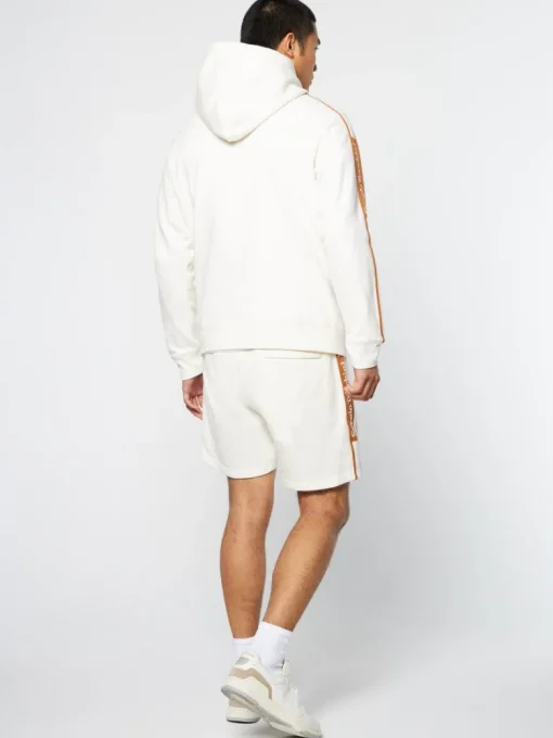 Online Pereto Tape Hoodie- Gardenia Matching Separates