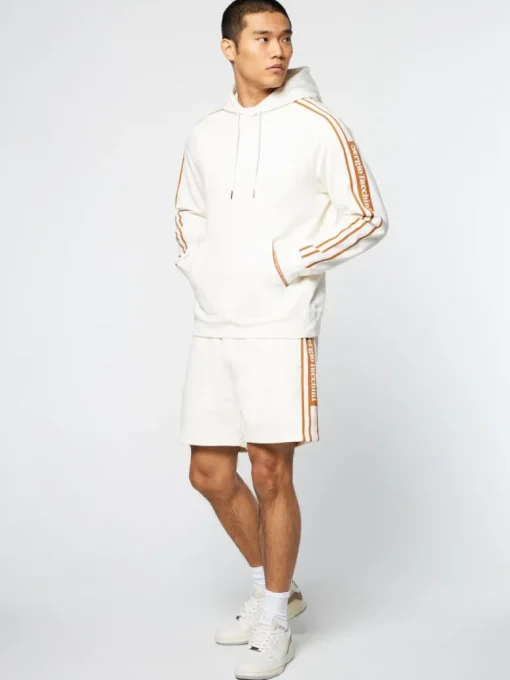 Discount Pereto Tape Hoodie- Gardenia Sweatshirts And Hoodies