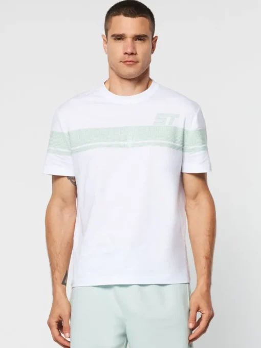 Best Perforata T-Shirt- Surf Spray For The Court