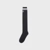 Hot Prep Knee High Socks- Black View All