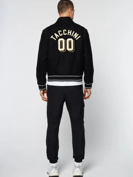 Discount Prep Wool Varsity Jacket- Black View All