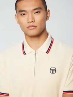Fashion Primo Velour Polo- Pearl Ivory Velour