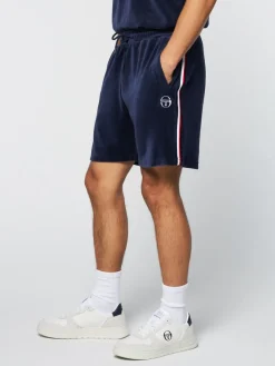 Hot Primo Velour Short- Maritime Blue Velour