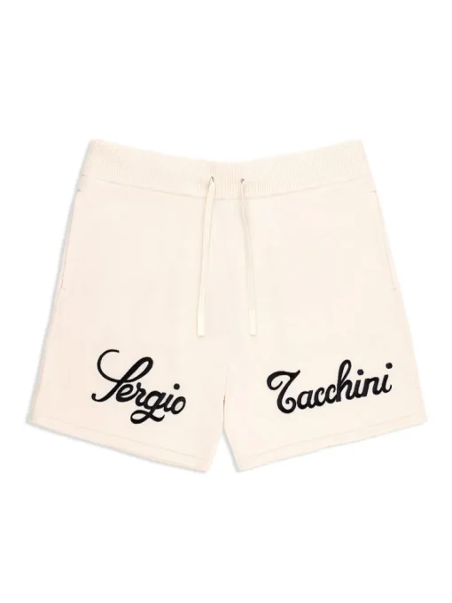 Sale Ricamo Knit Short- Gardenia Shorts And Swim