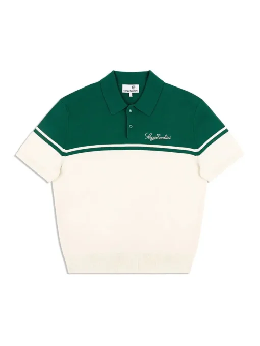 Hot Roselli Knit Polo- Evergreen View All