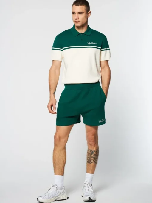 Discount Roselli Knit Short- Evergreen Matching Separates