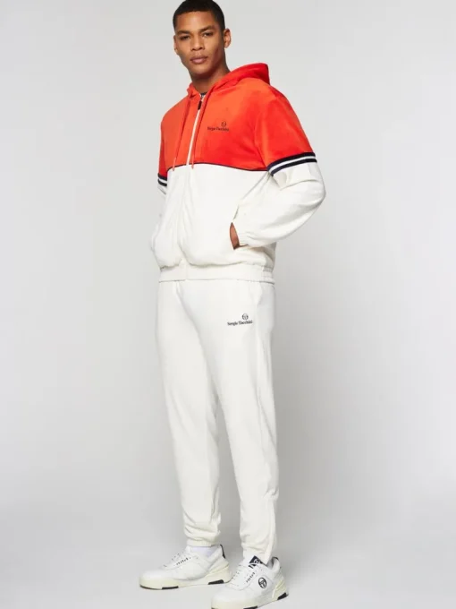 Discount Scopeto Full-Zip Velour Hoodie- Poinciana/ Gardenia View All