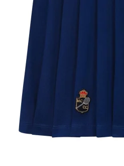 Discount Scratch Staff Pleated Skort- Navy View All