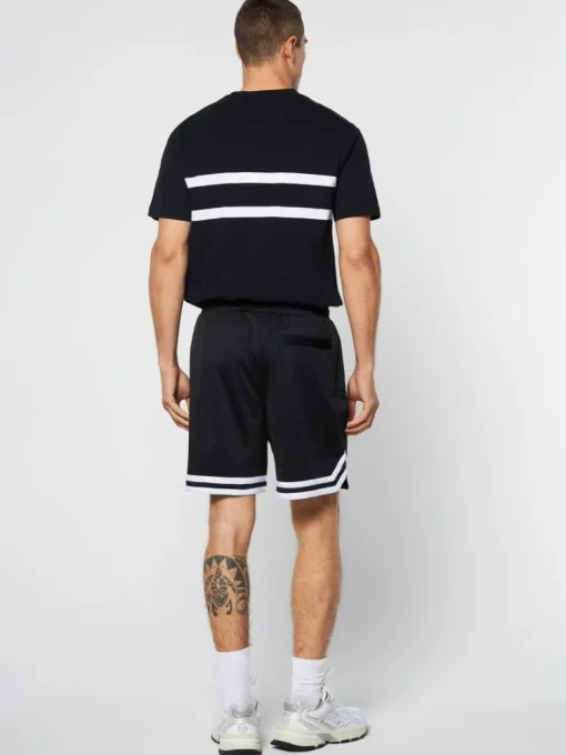 Online Spazio Banda Mesh Short- Black Beauty Matching Separates