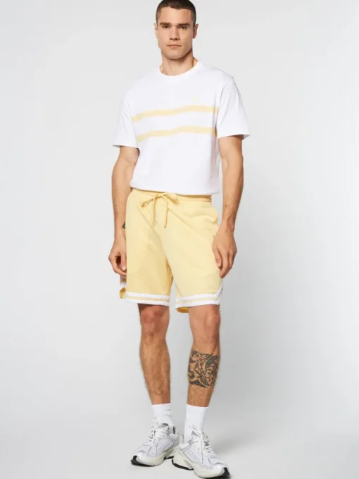 Sale Spazio Banda Mesh Short- Golden Haze Matching Separates