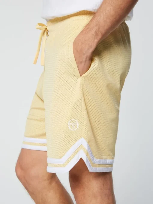 Sale Spazio Banda Mesh Short- Golden Haze Matching Separates