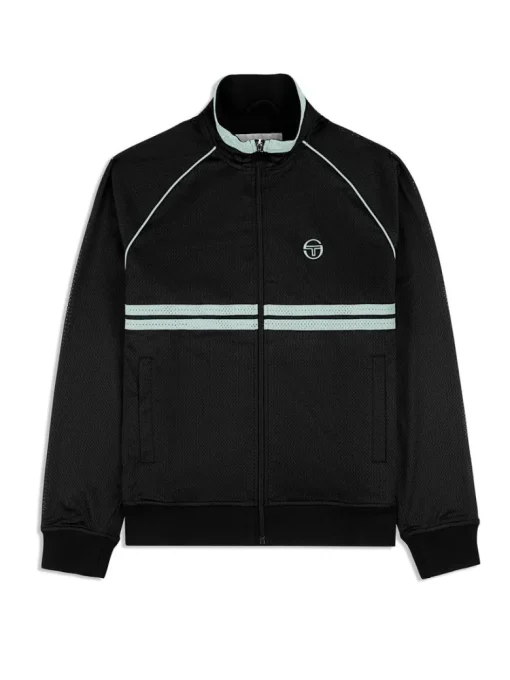 Outlet Spazio Dallas Track Jacket- Black Beauty Jackets