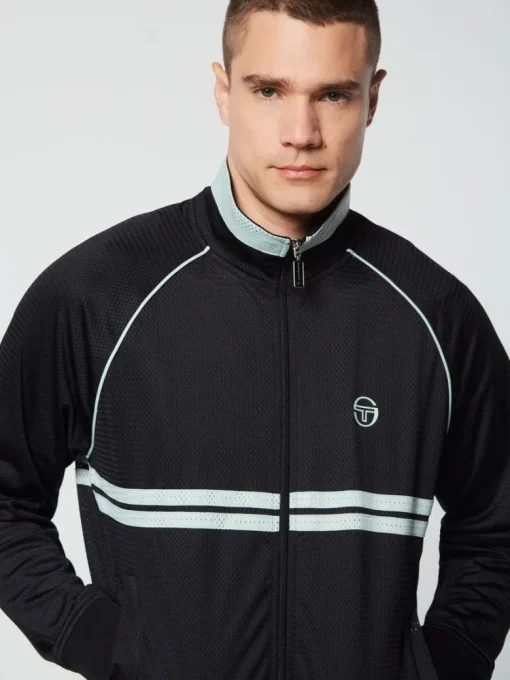 Outlet Spazio Dallas Track Jacket- Black Beauty Jackets