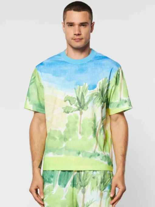 Discount Spazio T-Shirt- Multi Print T-Shirts