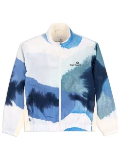Fashion Spiaggia Track Jacket- Maritime Blue/ Multi Jackets