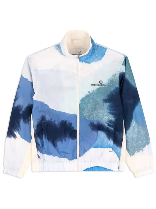 Fashion Spiaggia Track Jacket- Maritime Blue/ Multi Jackets