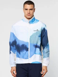 Fashion Spiaggia Track Jacket- Maritime Blue/ Multi Jackets