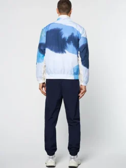Fashion Spiaggia Track Jacket- Maritime Blue/ Multi Jackets