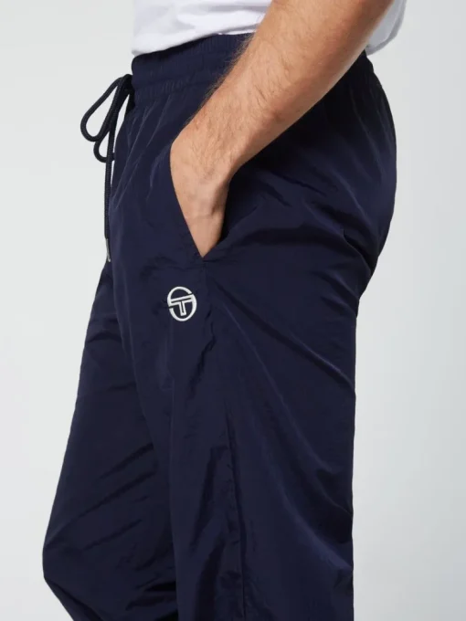 Fashion Spiaggia Track Pant- Maritime Blue Pants And Sweatpants