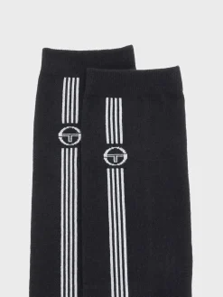 Best Striped Knee High Socks- Black Socks
