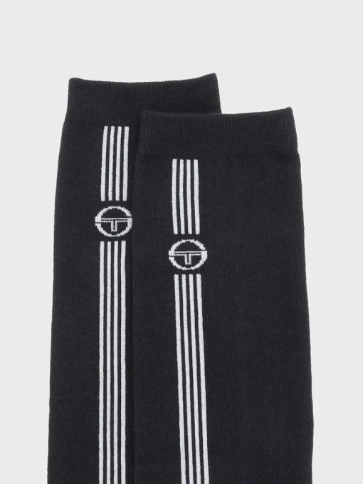 Best Striped Knee High Socks- Black Socks