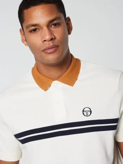 Fashion Supermac Polo- Gardenia/ Meerkat The Essentials