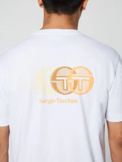 Discount Tenda T-Shirt- Brilliant White/ Tangerine The Essentials