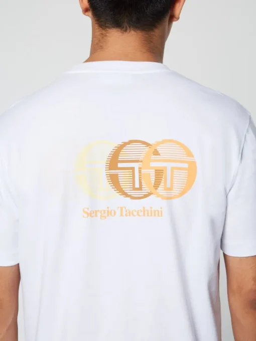 Discount Tenda T-Shirt- Brilliant White/ Tangerine The Essentials