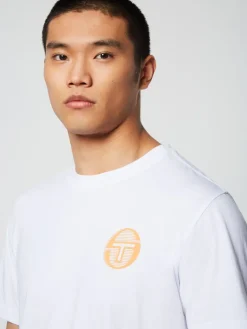 Discount Tenda T-Shirt- Brilliant White/ Tangerine The Essentials